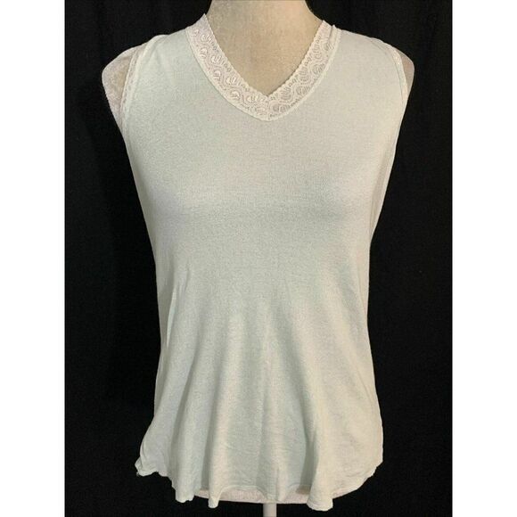Michael Stars Maternity Lace Tank top - Picture 1 of 6
